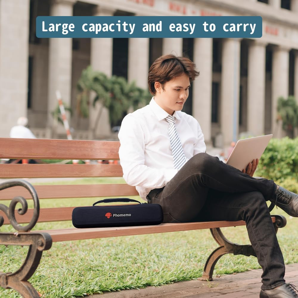 Portable Storage Case for M08F/D810/P831/TP81 Letter & A4 Printers - Compatible with Itari A886 and TATTMUSE A887 - Holder for Paper and USB Cable (Box Only)