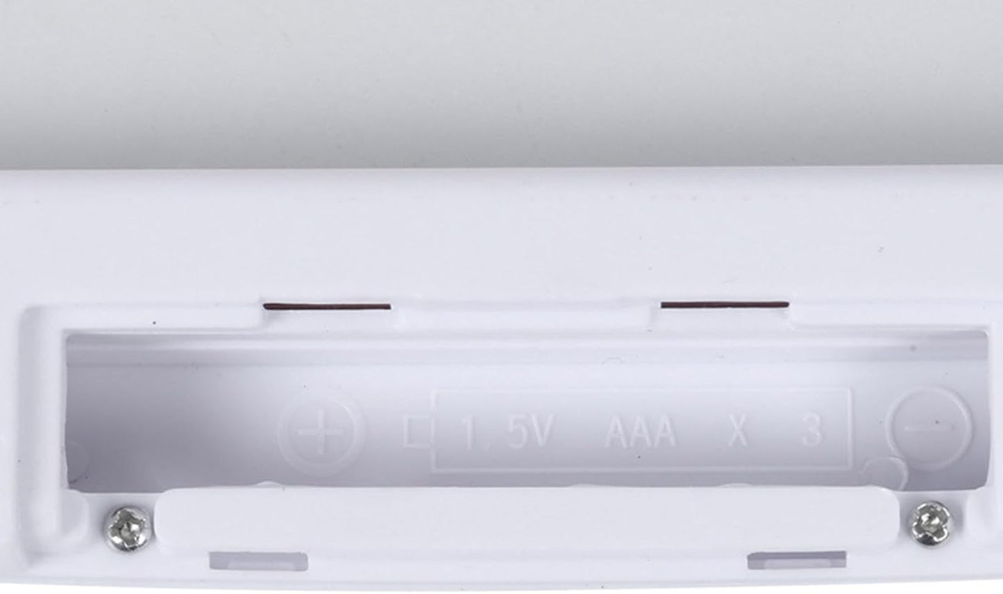 Flat Book Lights for Reading at Night in Bed Clear LED Book Page Light Bookmark Light for Reading Illuminator Panel Plate Lamp Board Wireless (White)