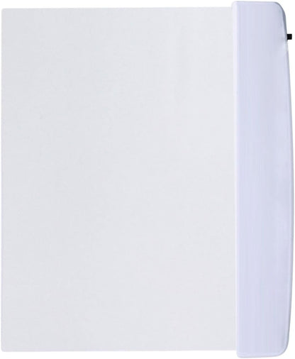 Flat Book Lights for Reading at Night in Bed Clear LED Book Page Light Bookmark Light for Reading Illuminator Panel Plate Lamp Board Wireless (White)